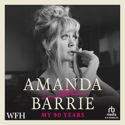 I'm Still Here – omslag til lydbogen af Amanda Barrie, Hilary Bonner