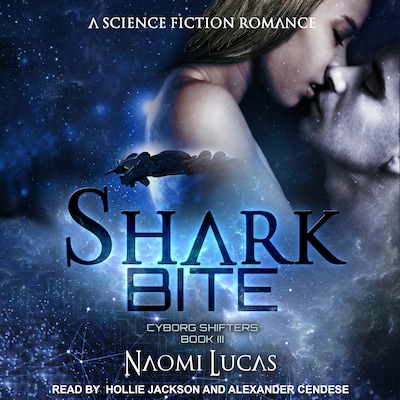 Shark Bite – omslag til lydbogen af Naomi Lucas
