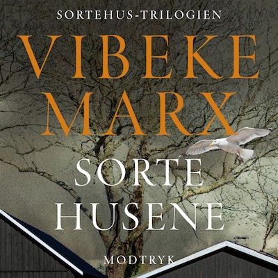 Sortehusene – omslag til lydbogen af Vibeke Marx