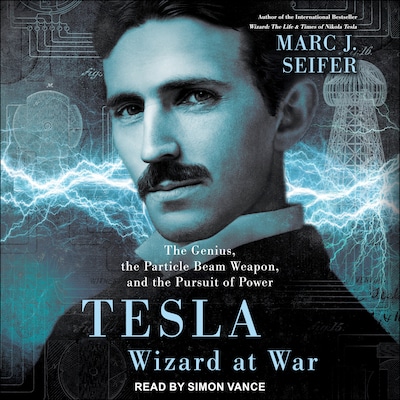Tesla – omslag til lydbogen af Marc J. Seifer