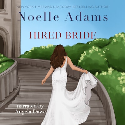 Hired Bride – omslag til lydbogen af Noelle Adams