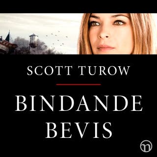 Bindande bevis – omslag till ljudboken av Scott Turow