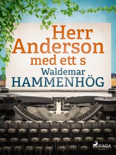Herr Anderson med ett s – omslag till ljudboken av Waldemar Hammenhög