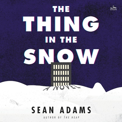 The Thing in the Snow – omslag til lydbogen af Sean Adams