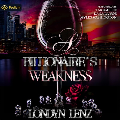 A Billionaire's Weakness – omslag til lydbogen af Londyn Lenz