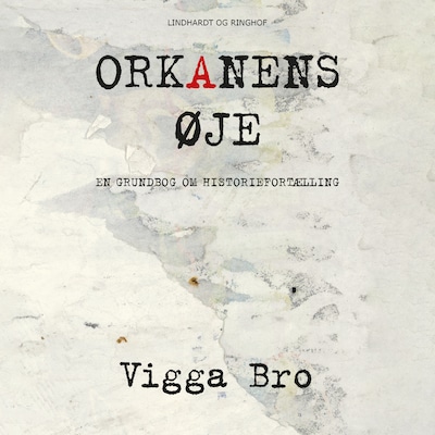 Orkanens øje – omslag til lydbogen af Vigga Bro