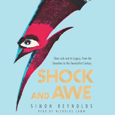 Shock and Awe – omslag til lydbogen af Simon Reynolds