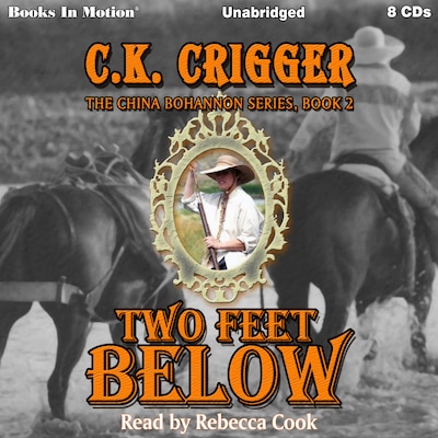 Two Feet Below – omslag til lydbogen af C.K. Crigger