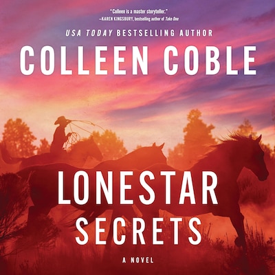 Lonestar Secrets – omslag til lydbogen af Colleen Coble