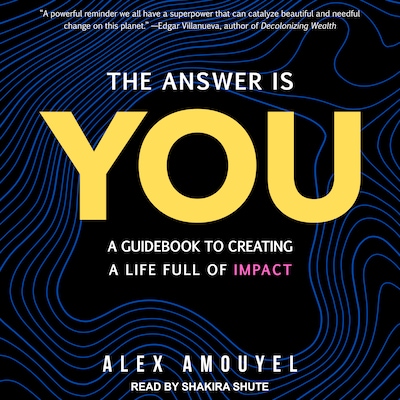 The Answer Is You – omslag til lydbogen af Alex Amouyel