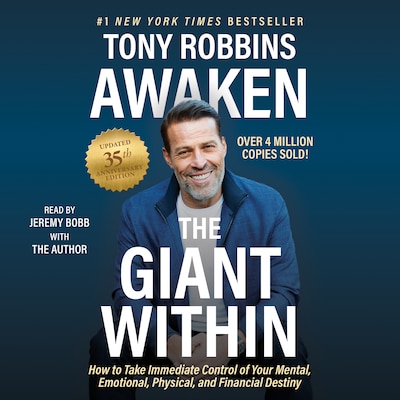 Awaken the Giant Within, Updated – omslag til lydbogen af Tony Robbins
