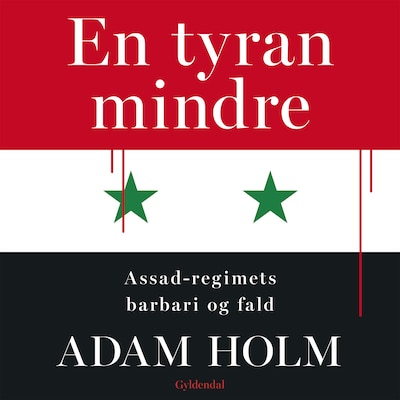 En tyran mindre – omslag til lydbogen af Adam Holm