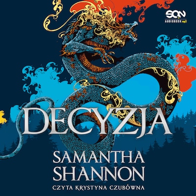 Decyzja – okładka audiobooka, autor Samantha Shannon