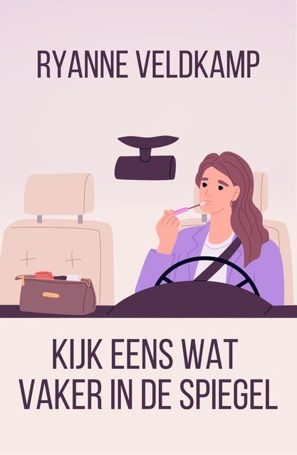 Kijk eens wat vaker in de spiegel – omslag van het luisterboek van Ryanne Veldkamp