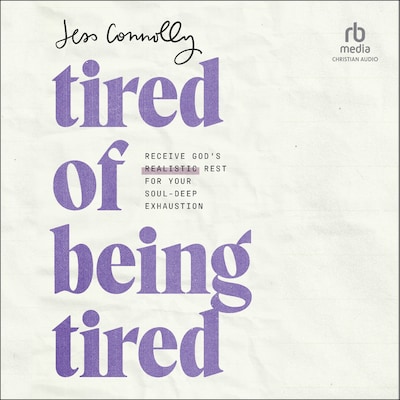 Tired of Being Tired – omslag til lydbogen af Jess Connolly