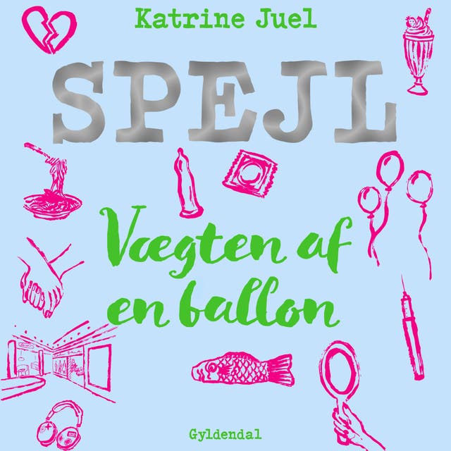 Spejl 3 - Vægten af en ballon – omslag til lydbogen af Katrine Juel
