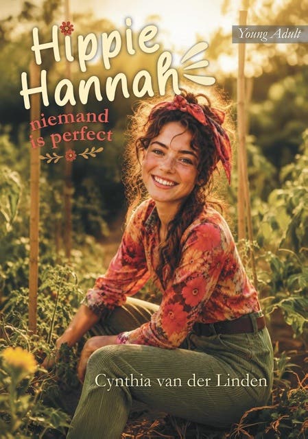 Hippie Hannah – omslag van het luisterboek van Cynthia Van Der Linden
