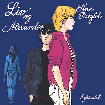 Liv og Alexander – omslag til lydbogen af Tine Bryld