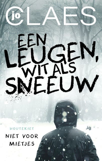 Een leugen, wit als sneeuw – omslag van het luisterboek van Jo Claes