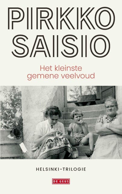 Het kleinste gemene veelvoud – omslag van het luisterboek van Pirkko Saisio