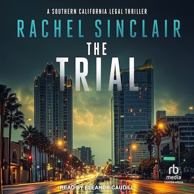 The Trial – omslag til lydbogen af Rachel Sinclair