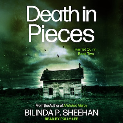 Death in Pieces – omslag til lydbogen af Bilinda P. Sheehan