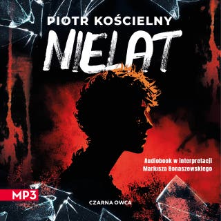 Nielat – okładka audiobooka, autor Piotr Kościelny