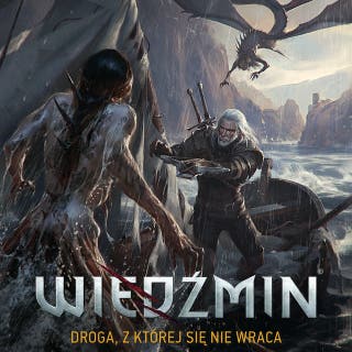 Droga, z której się nie wraca – okładka audiobooka, autor Andrzej Sapkowski