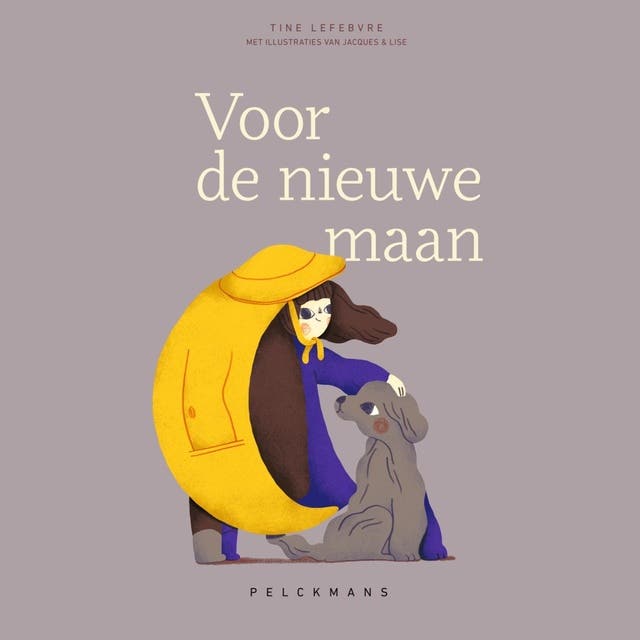 Voor de nieuwe maan – omslag van het luisterboek van Tine Lefebvre