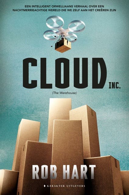Cloud Inc. – omslag van het luisterboek van Rob Hart