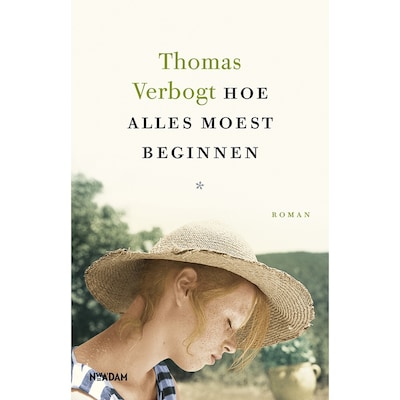 Hoe alles moest beginnen – omslag van het luisterboek van Thomas Verbogt
