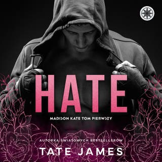 HATE – okładka audiobooka, autor Tate James