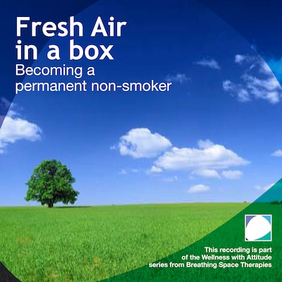 Fresh air in a box – omslag til lydbogen af Annie Lawler