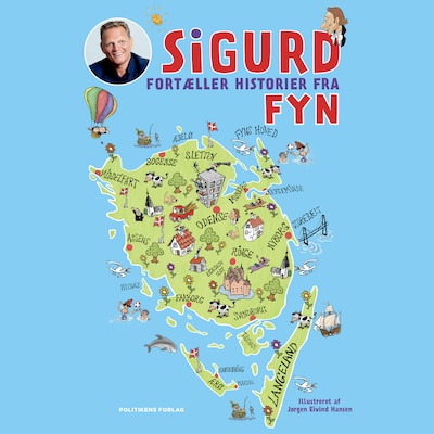 Sigurd fortæller historier fra Fyn – omslag til lydbogen af Sigurd Barrett