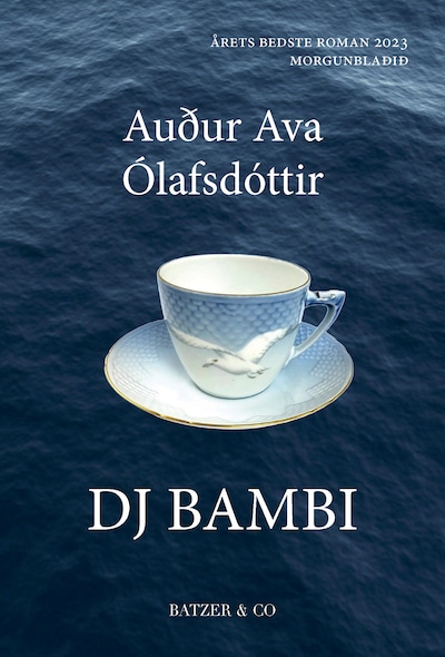 DJ Bambi – omslag til lydbogen af Audur Ava Olafsdottir