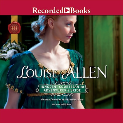 Innocent Courtesan to Adventurer's Bride – omslag til lydbogen af Louise Allen