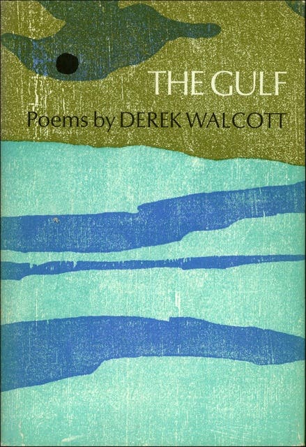 The Gulf: Poems – omslag til lydbogen af Derek Walcott