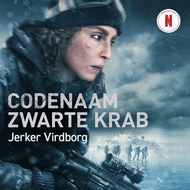 Codenaam Zwarte Krab – omslag van het luisterboek van Jerker Virdborg