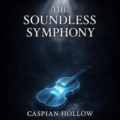The Soundless Symphony – omslag til lydbogen af Caspian Hollow