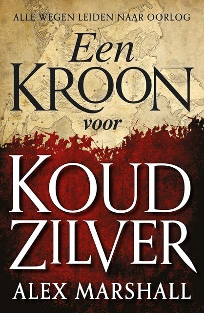 Een kroon voor koud zilver – omslag van het luisterboek van Alex Marshall