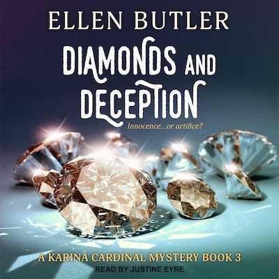 Diamonds & Deception – omslag til lydbogen af Ellen Butler
