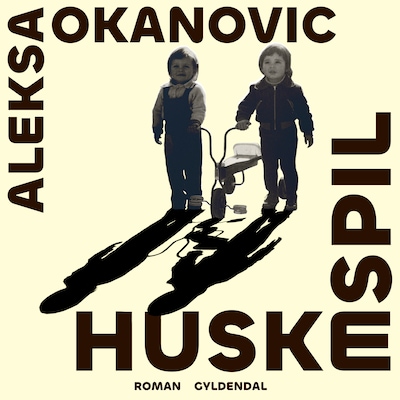Huskespil – omslag til lydbogen af Aleksa Okanovic