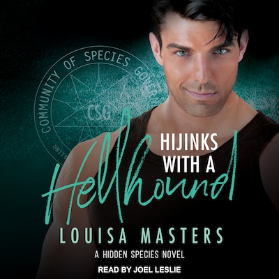 Hijinks With a Hellhound – omslag til lydbogen af Louisa Masters