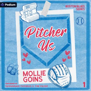 Pitcher Us: Boston Blues, Book 1 – omslag till ljudboken av Mollie Goins