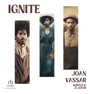 Ignite – omslag til lydbogen af Joan Vassar