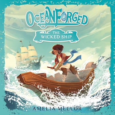 The Wicked Ship – omslag til lydbogen af Amelia Mellor