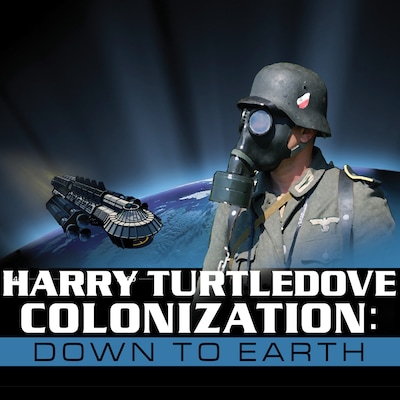Colonization: Down to Earth – omslag til lydbogen af Harry Turtledove