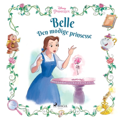 Belle - Den modige prinsesse – omslag til lydbogen af Disney
