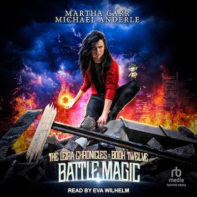 Battle Magic – omslag til lydbogen af Martha Carr, Michael Anderle