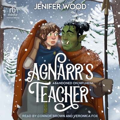 Agnarr's Teacher – omslag til lydbogen af Jenifer Wood